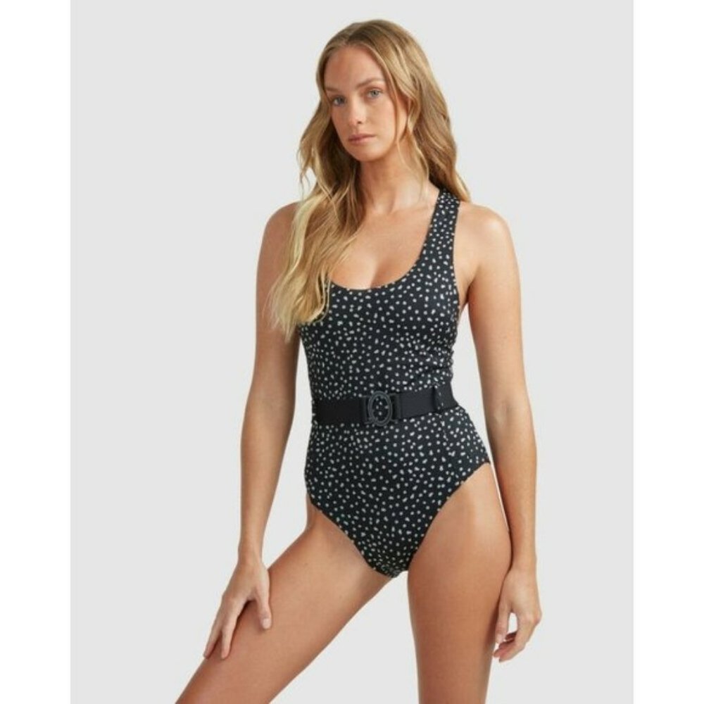 ROXY Womens NEW Swim Belt One Piece Swimsuit Size XSmall